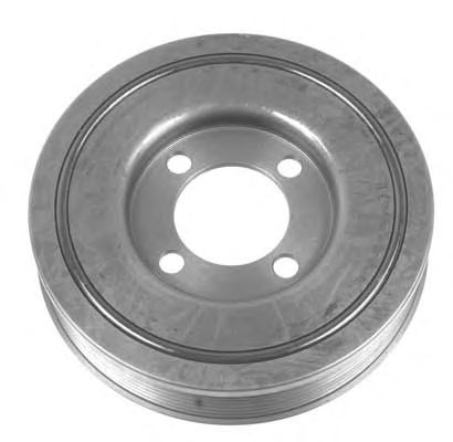 Krukaspoelie met demper 0515S2