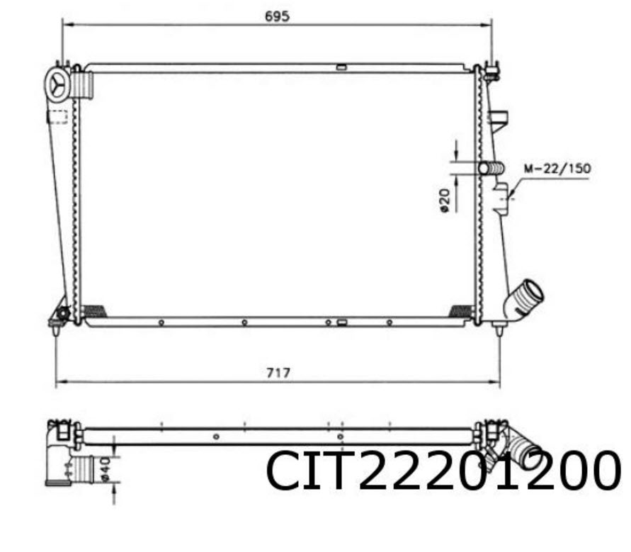 Radiateur est 1301A7