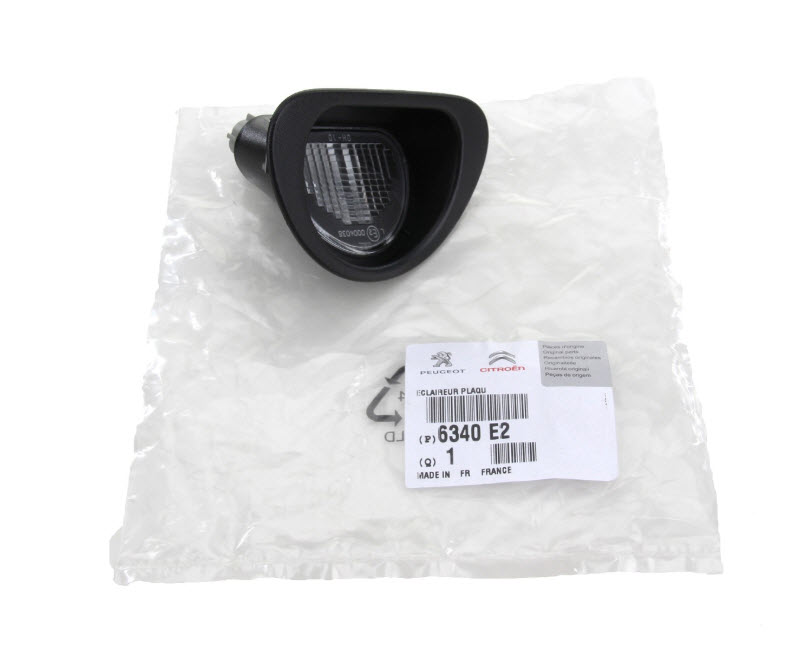Kentekenplaatverlichting 6340E2