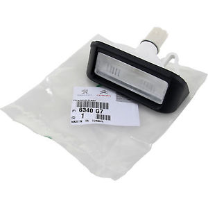 Kentekenplaatverlichting 6340G7