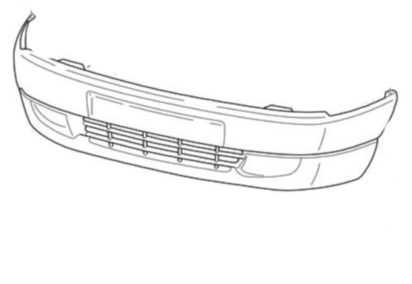 Voorbumper 7401W7