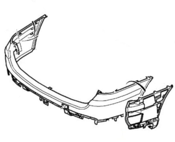 Achterbumper 7410W5
