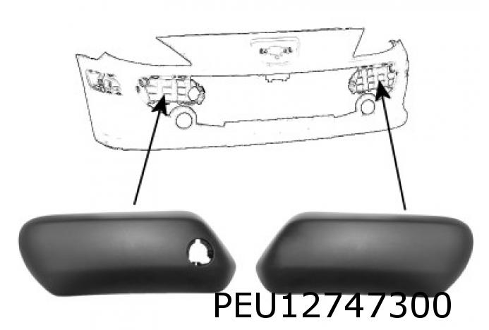 Set voorbumperbeschermers 7452GW