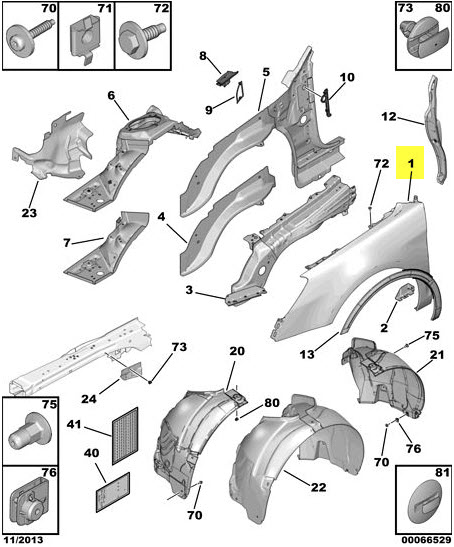 Voorscherm 7841X7