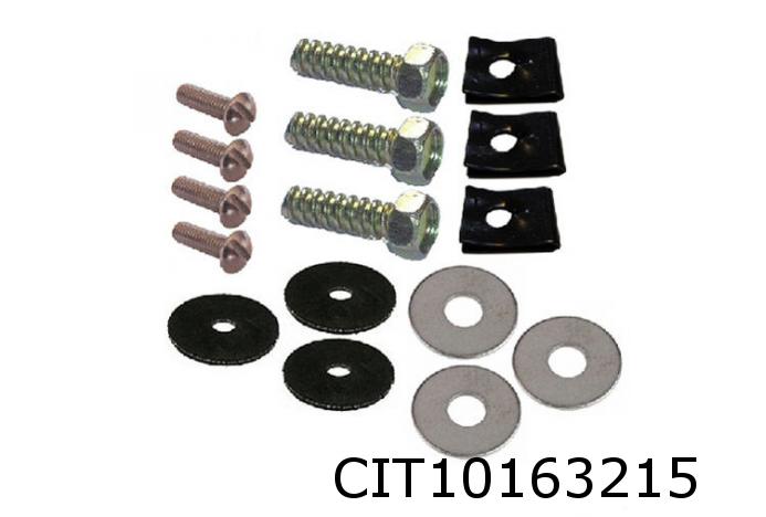 2CV Achterscherm Montageset Compleet A17114