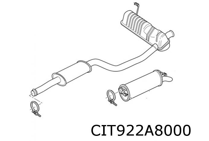 Uitlaat 1726F1