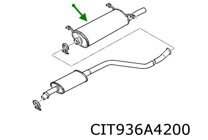 Uitlaat 1726S8