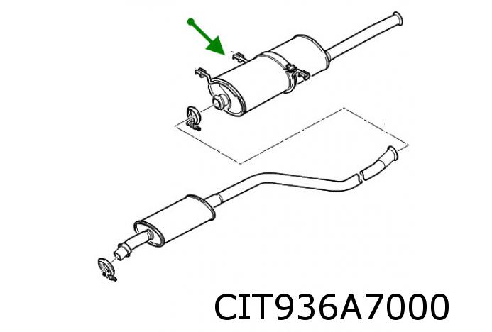 Uitlaat 1726FG