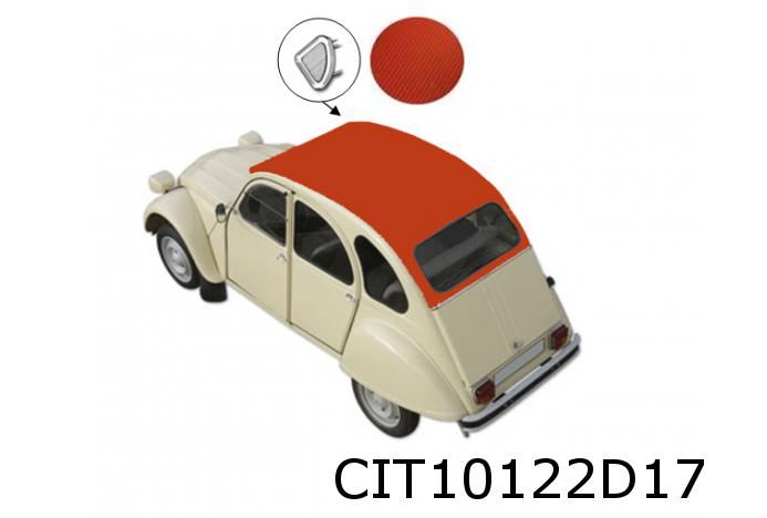 2CV Club dak (binnensluiting) oranje spot REF 115 ORANGE